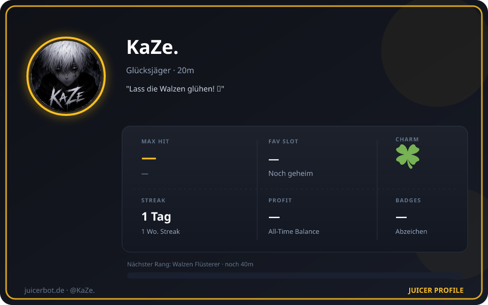 Profil-Karte von KaZe.