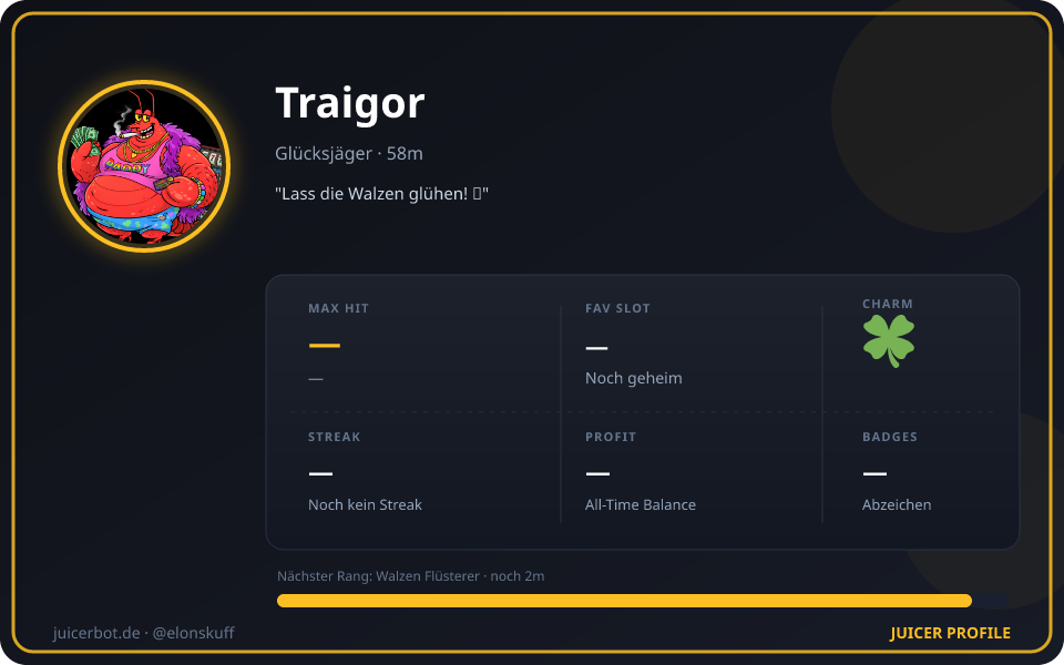 Profil-Karte von Traigor