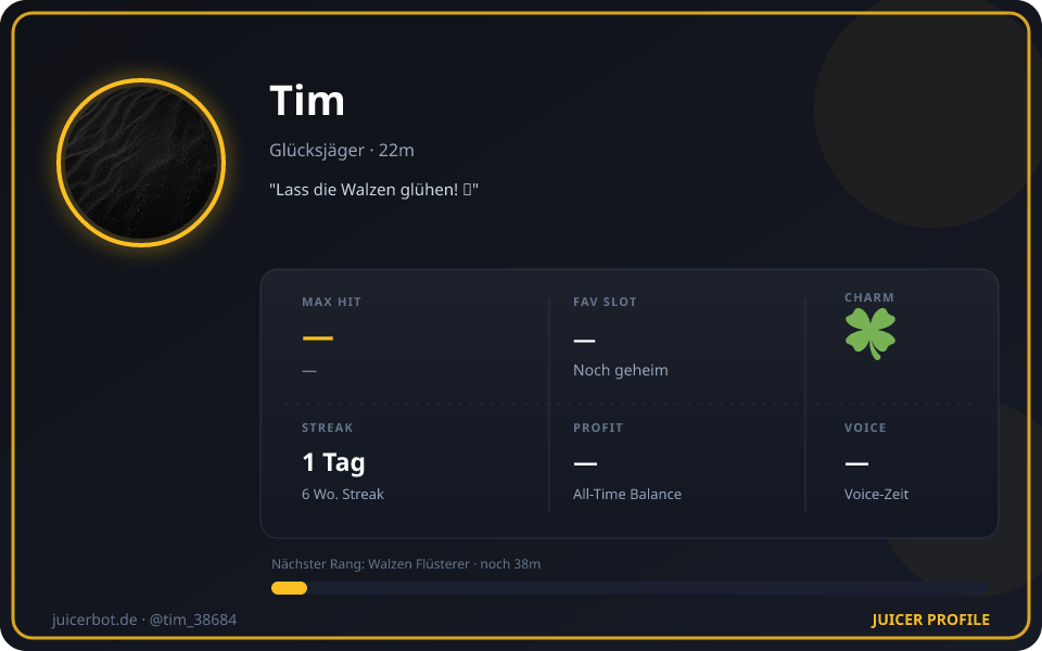 Profil-Karte von Tim