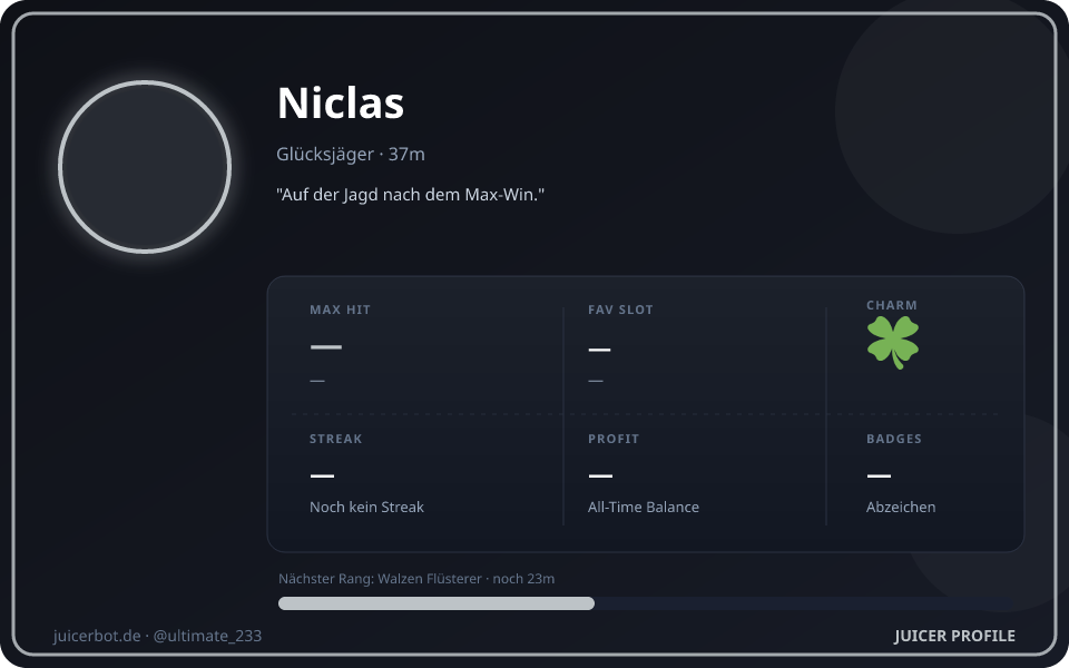 Profil-Karte von Niclas