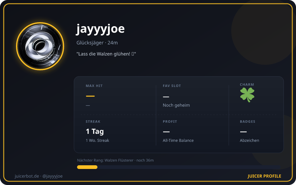 Profil-Karte von jayyyjoe