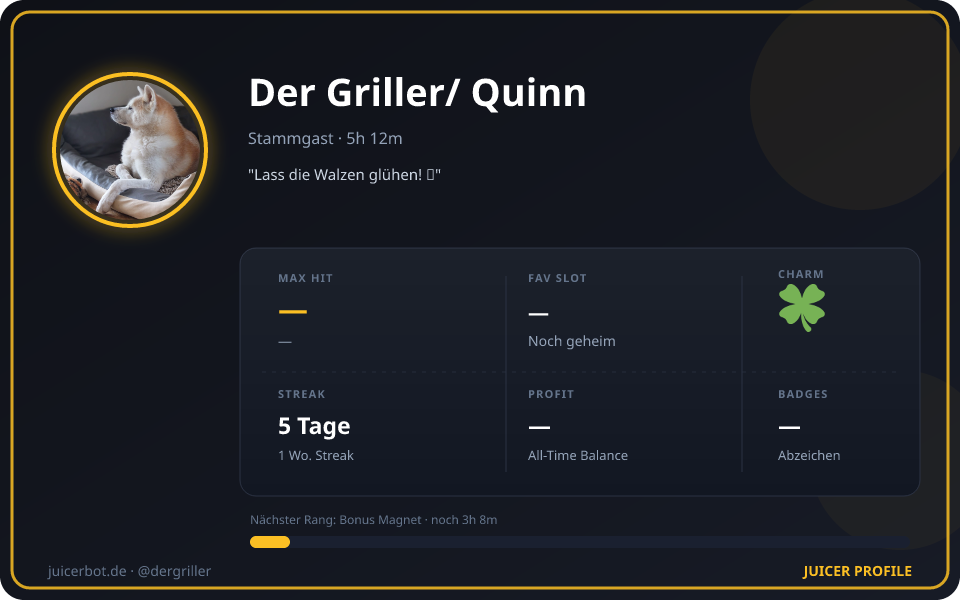 Profil-Karte von Der Griller/ Quinn