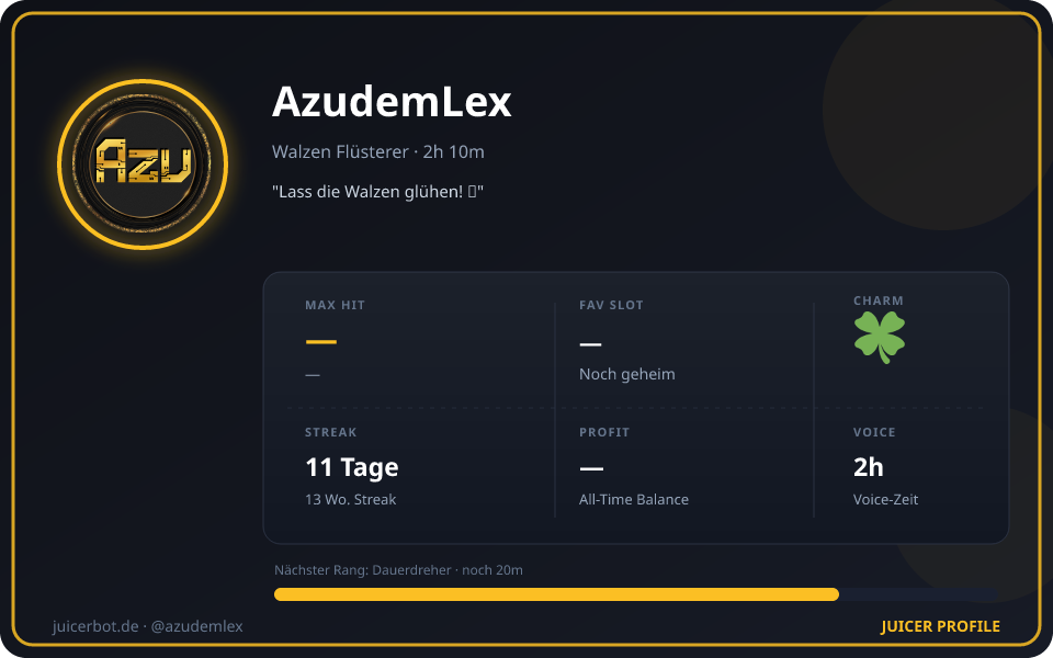 Profil-Karte von AzudemLex