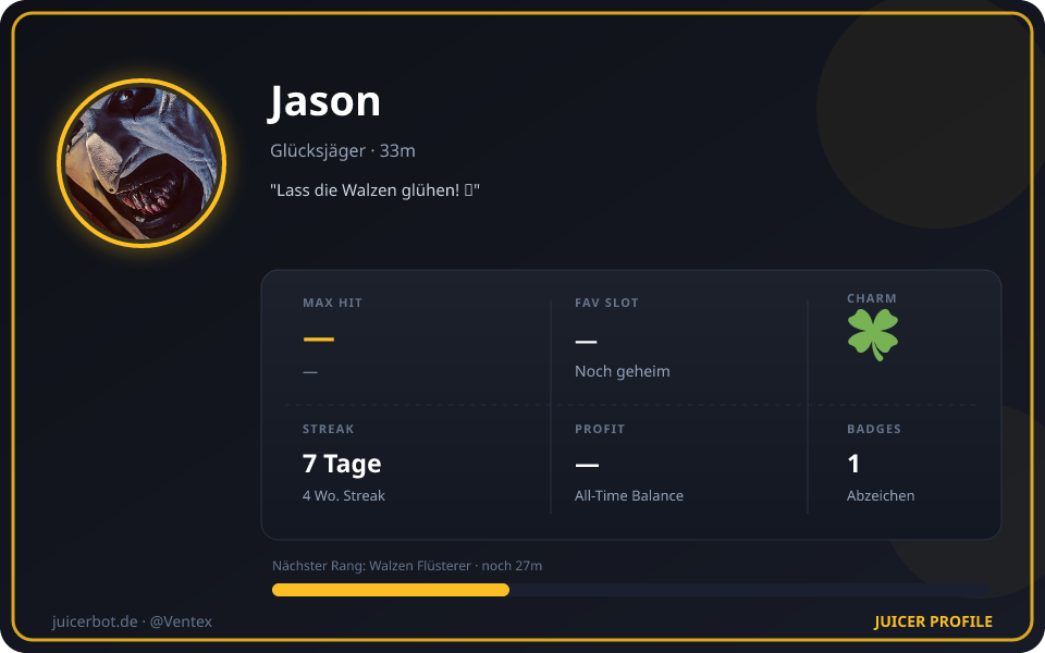 Profil-Karte von Jason