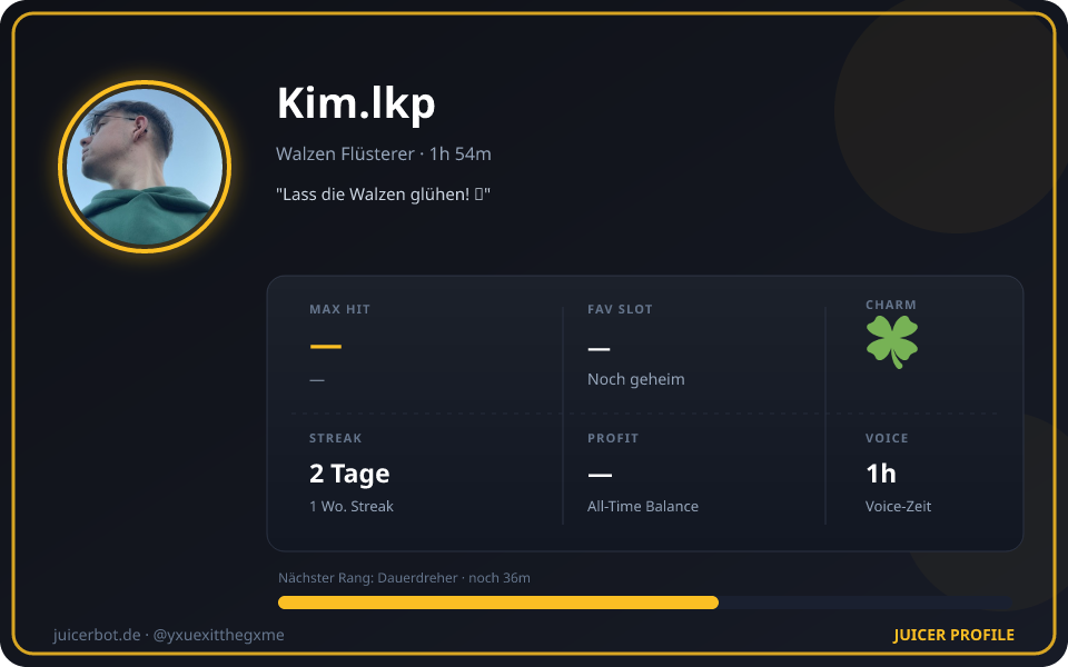 Profil-Karte von Kim.lkp