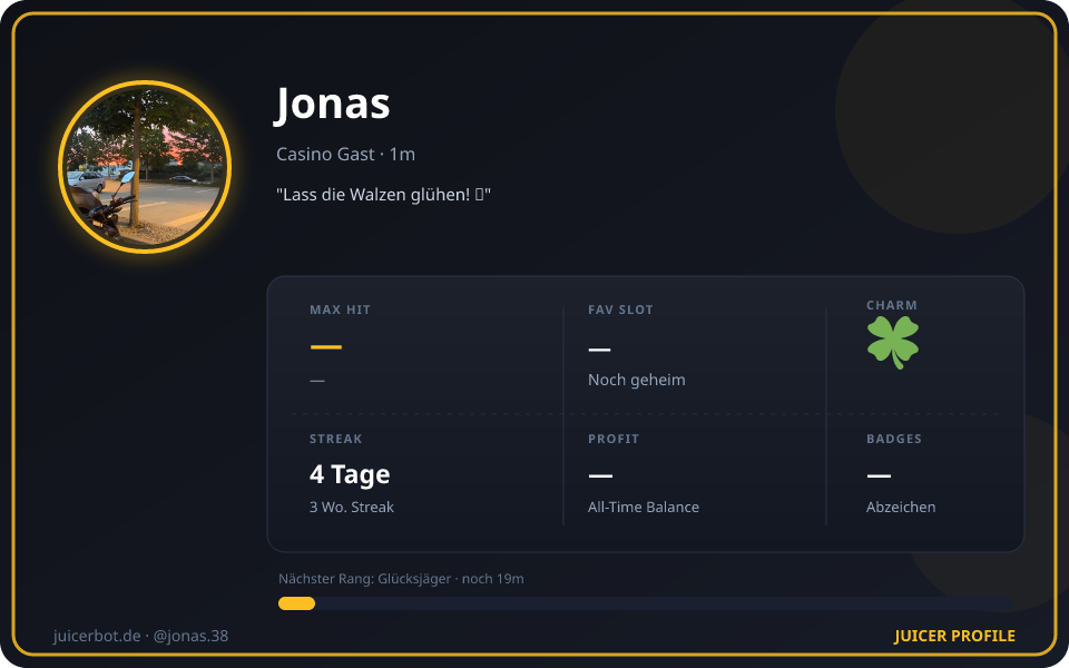 Profil-Karte von Jonas