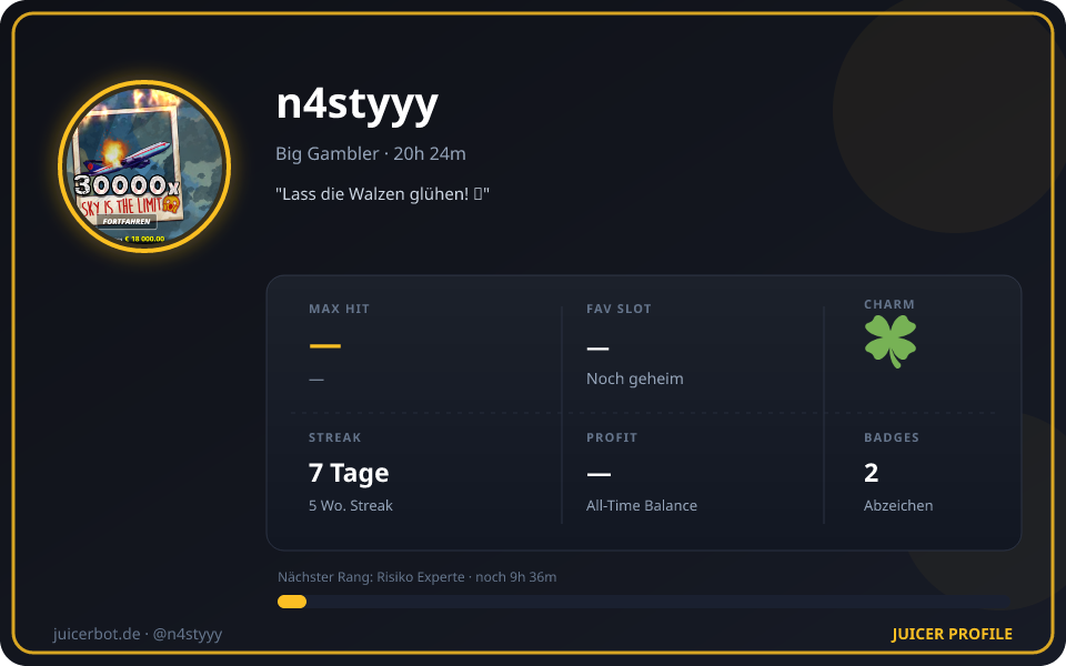 Profil-Karte von n4styyy