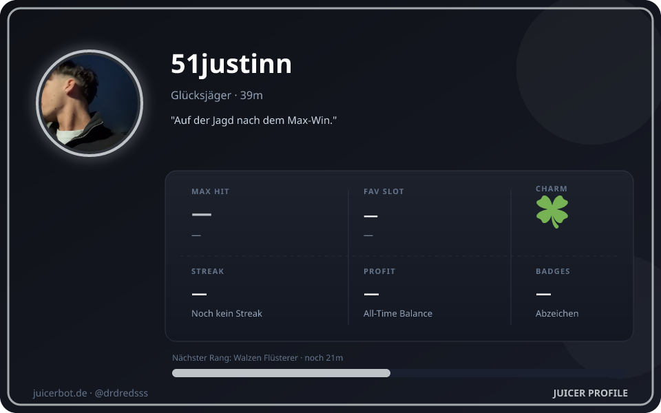Profil-Karte von 51justinn