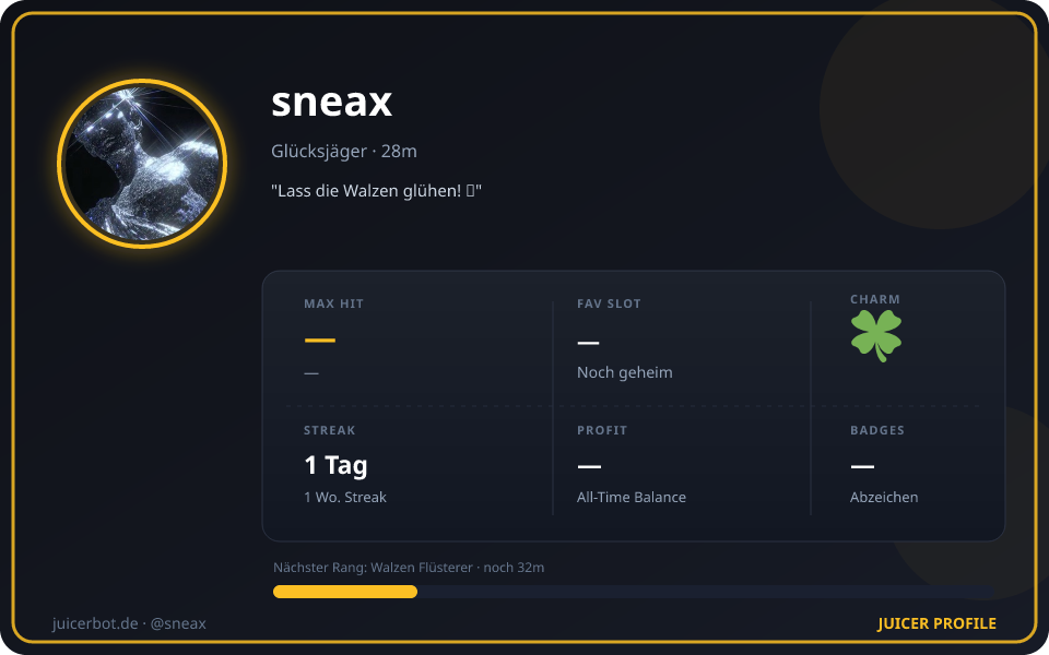Profil-Karte von sneax