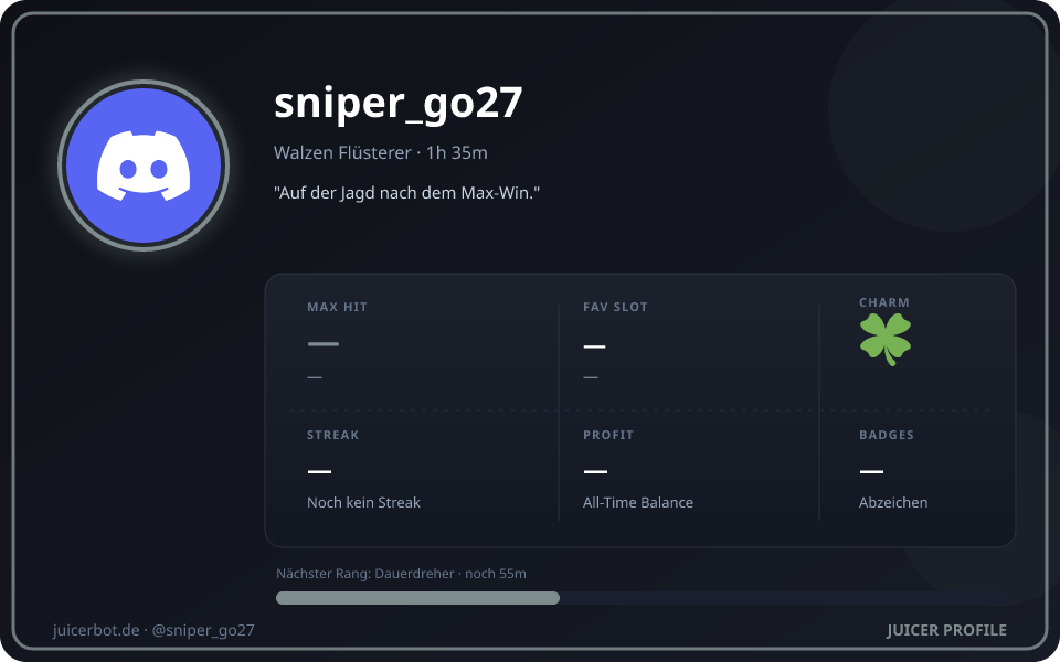 Profil-Karte von sniper_go27